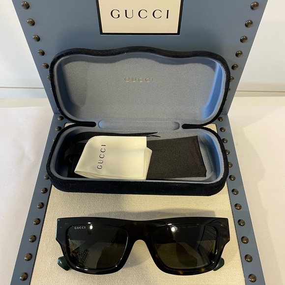 GG1301S-002 GUCCI MEN'S SUNGLASSES - Picture 2 of 10